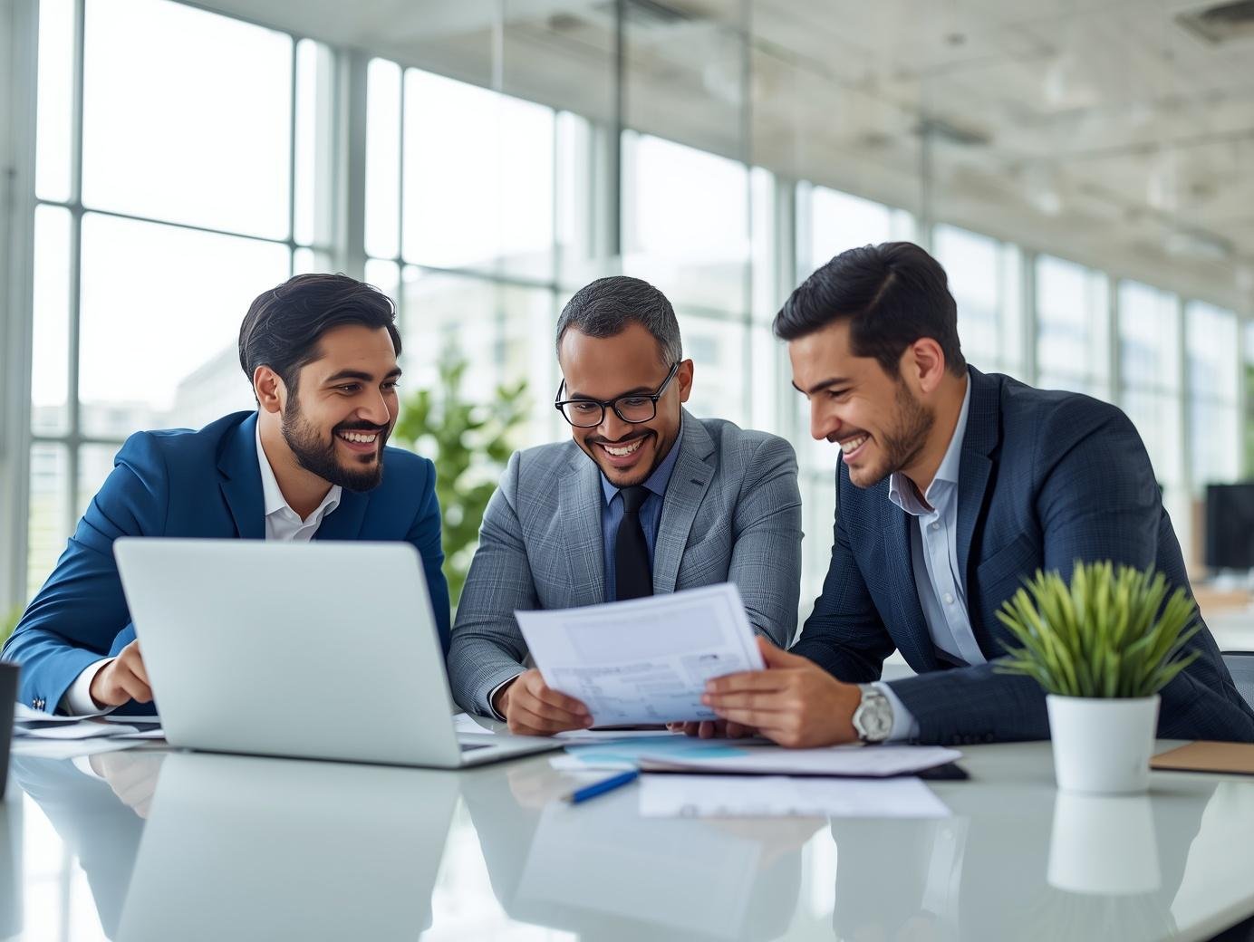 Équipe BBO Services collaborant sur une stratégie